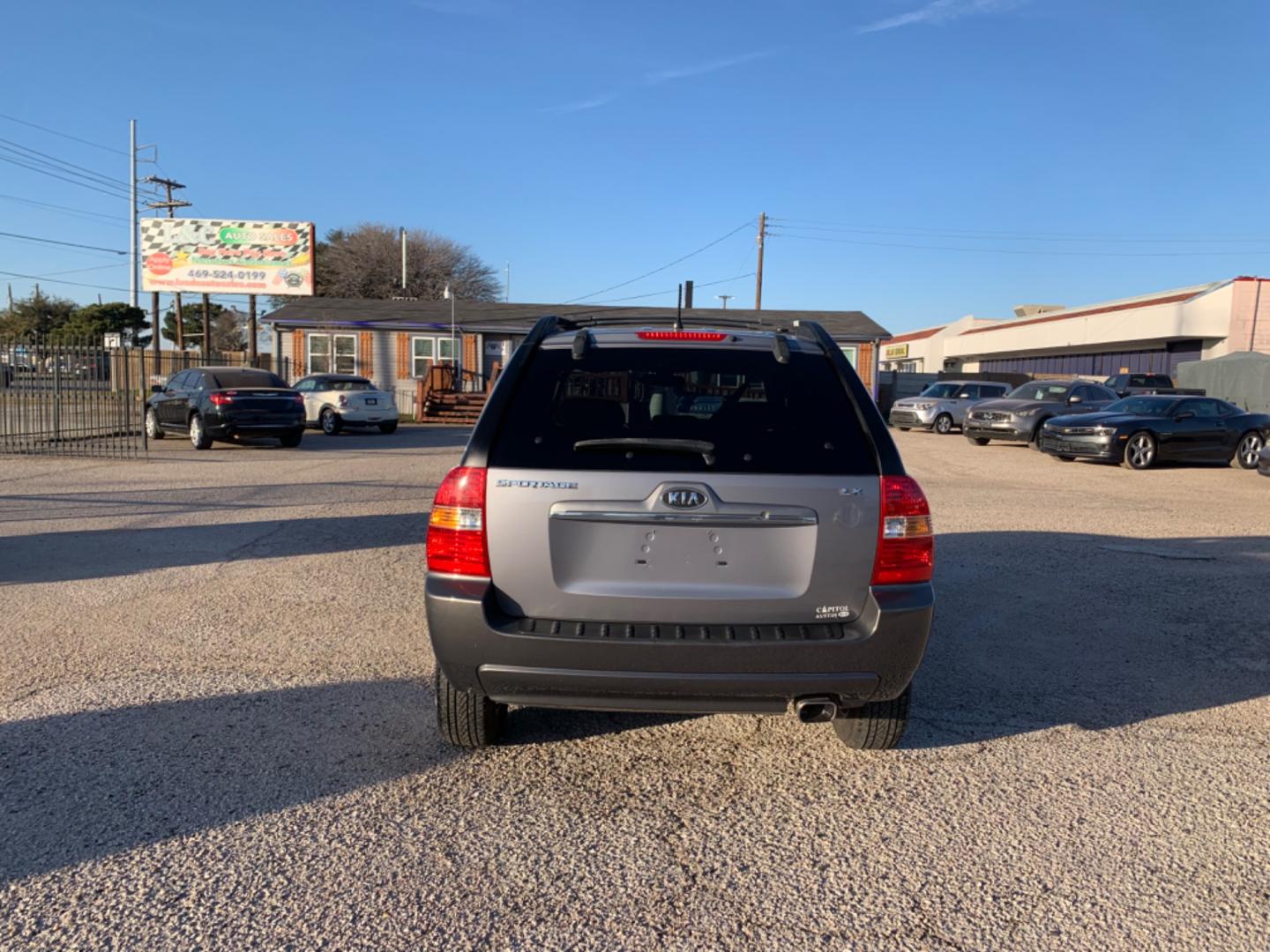 2008 Kia Sportage LX I4 2WD (KNDJF724X87) with an 2.0L L4 DOHC 16V engine, AUTOMATIC transmission, located at 1830 North Belt Line Road, Irving, TX, 75061, (469) 524-0199, 32.834373, -96.993584 - Photo#2